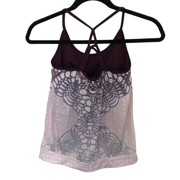 Prana Daydream Meadow Tank Top strappy yoga tank top - Picture 5 of 8